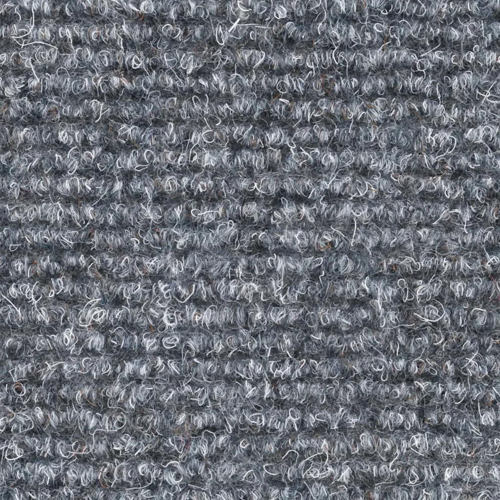 Tapetes de escada autoadesivos 5 peças 65x21x4 cm cinza claro semicircular grande