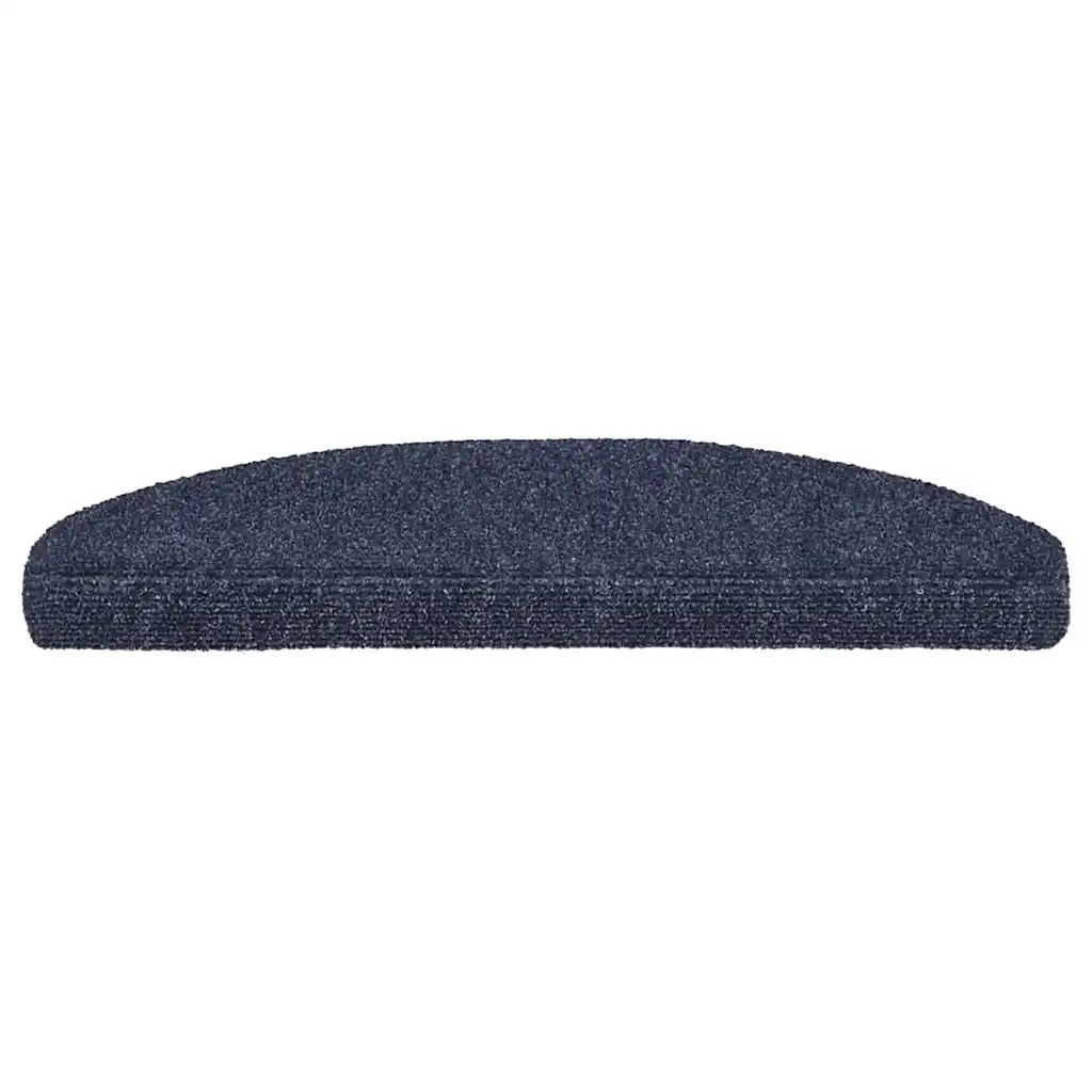 Tapetes de escada autoadesivos 5 peças 65x21x4 cm  semicircular grande