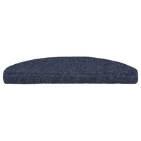 Tapetes de escada autoadesivos 5 peças 65x21x4 cm  semicircular grande