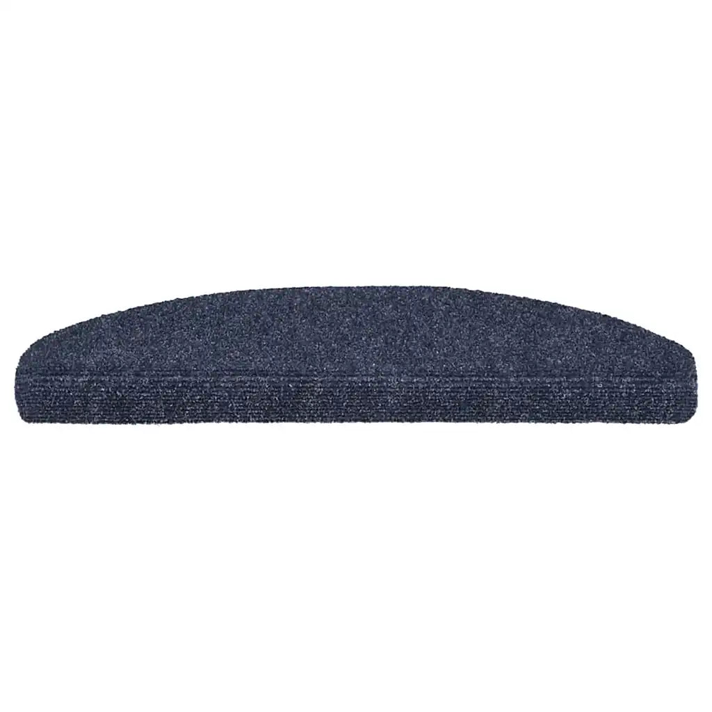 Tapetes de escada autoadesivos 10 peças 65x21x4 cm  semicircular grande