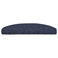 Tapetes de escada autoadesivos 10 peças 65x21x4 cm  semicircular grande