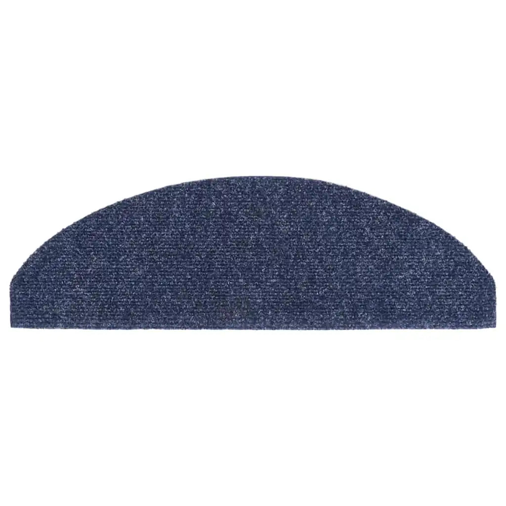 Tapetes de escada autoadesivos 10 peças 65x21x4 cm  semicircular grande