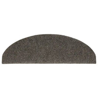 Tapetes de escada autoadesivos 5 peças 65x21x4 cm  semicircular grande