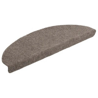 Tapetes de escada autoadesivos 5 peças 65x21x4 cm  semicircular grande