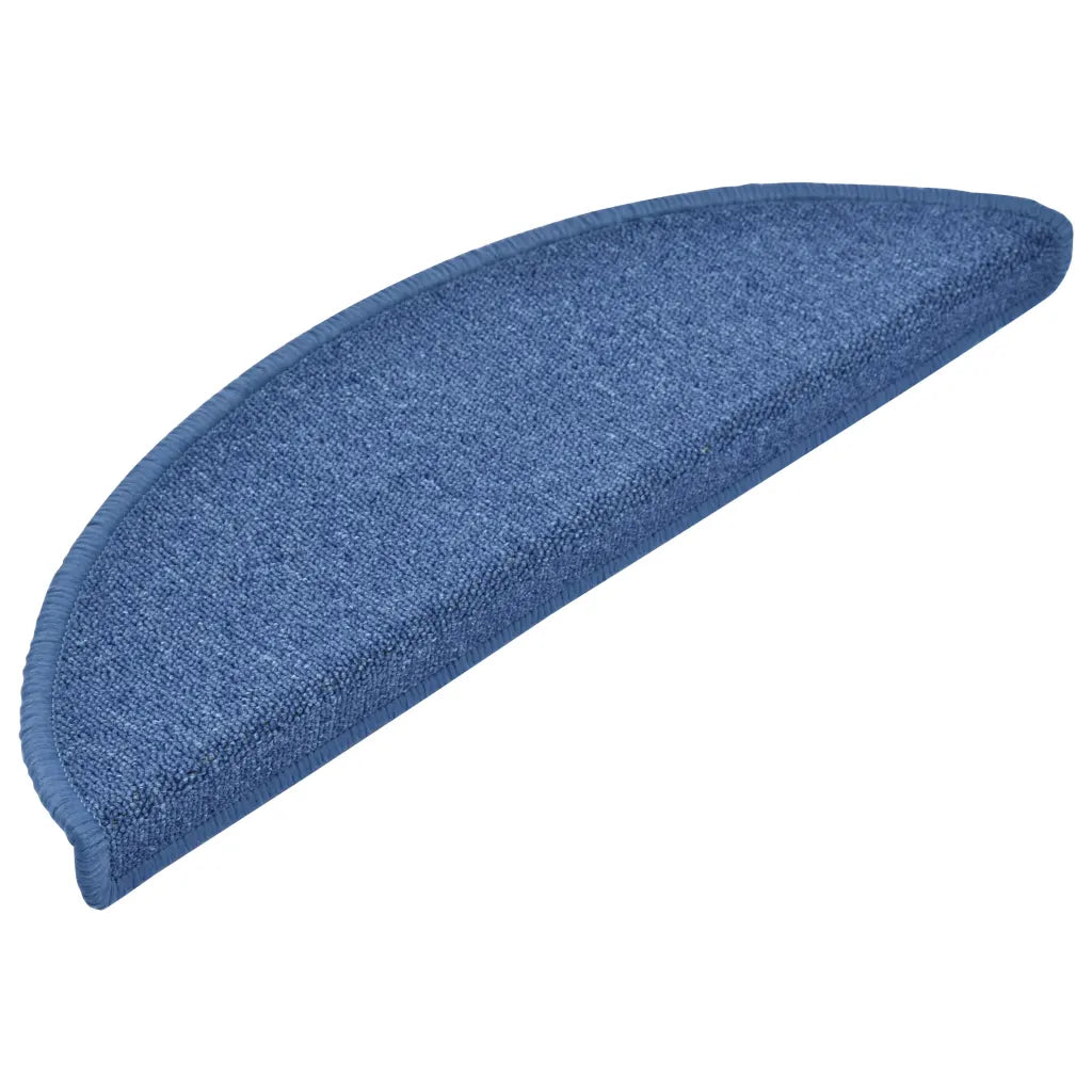 Tapetes de escada 10 peças 56x17x3 cm  semicircular