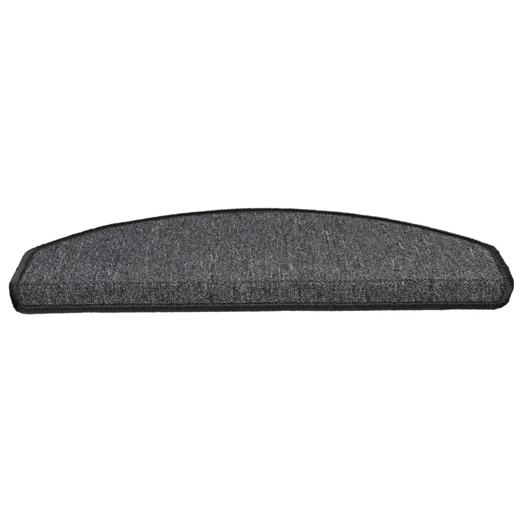 Tapetes de escada 10 peças 65x24x4 cm  meio redondo grande