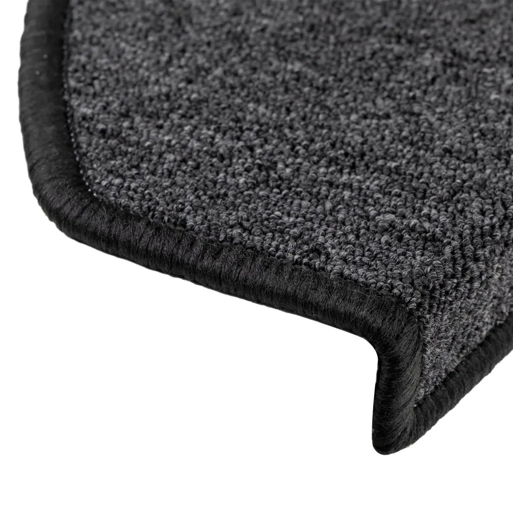 Tapetes de escada 10 peças 65x24x4 cm  meio redondo grande