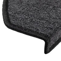 Tapetes de escada 10 peças 65x24x4 cm  meio redondo grande