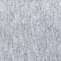 Tapetes de escada 10 peças 65x24x4 cm cinza claro semicircular grande