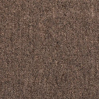 Tapetes de escada 10 peças 65x24x4 cm  café meio redondo grande
