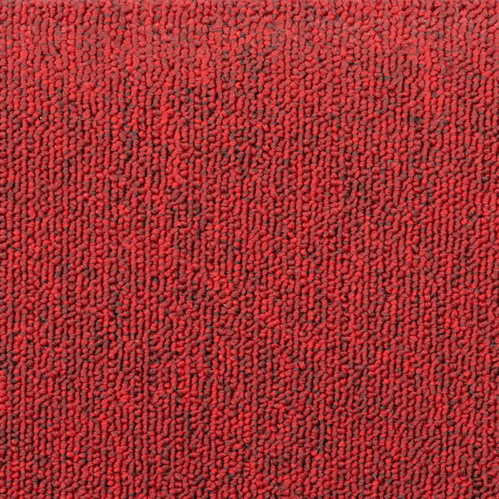 Tapetes de escada 10 peças 65x24x4 cm Vermelhos meio redondo grande