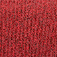 Tapetes de escada 10 peças 65x24x4 cm Vermelhos meio redondo grande