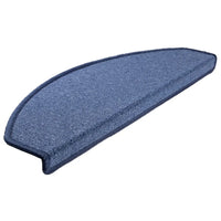 Tapetes de escada 10 peças 65x24x4 cm  semicircular grande