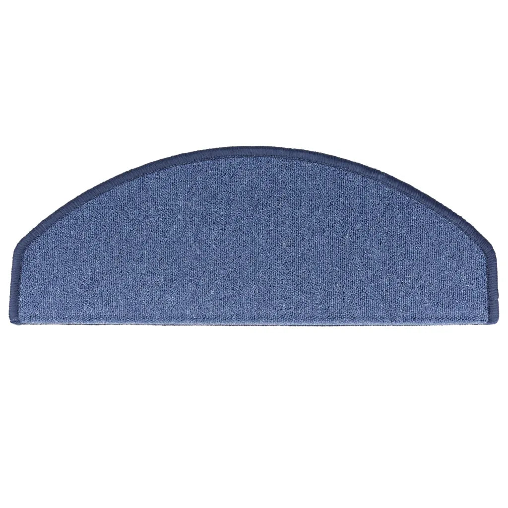 Tapetes de escada 10 peças 65x24x4 cm  semicircular grande