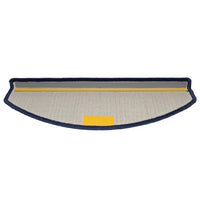 Tapetes de escada 10 peças 65x24x4 cm  semicircular grande
