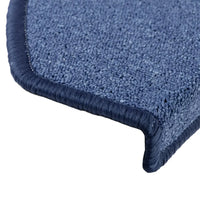 Tapetes de escada 10 peças 65x24x4 cm  semicircular grande