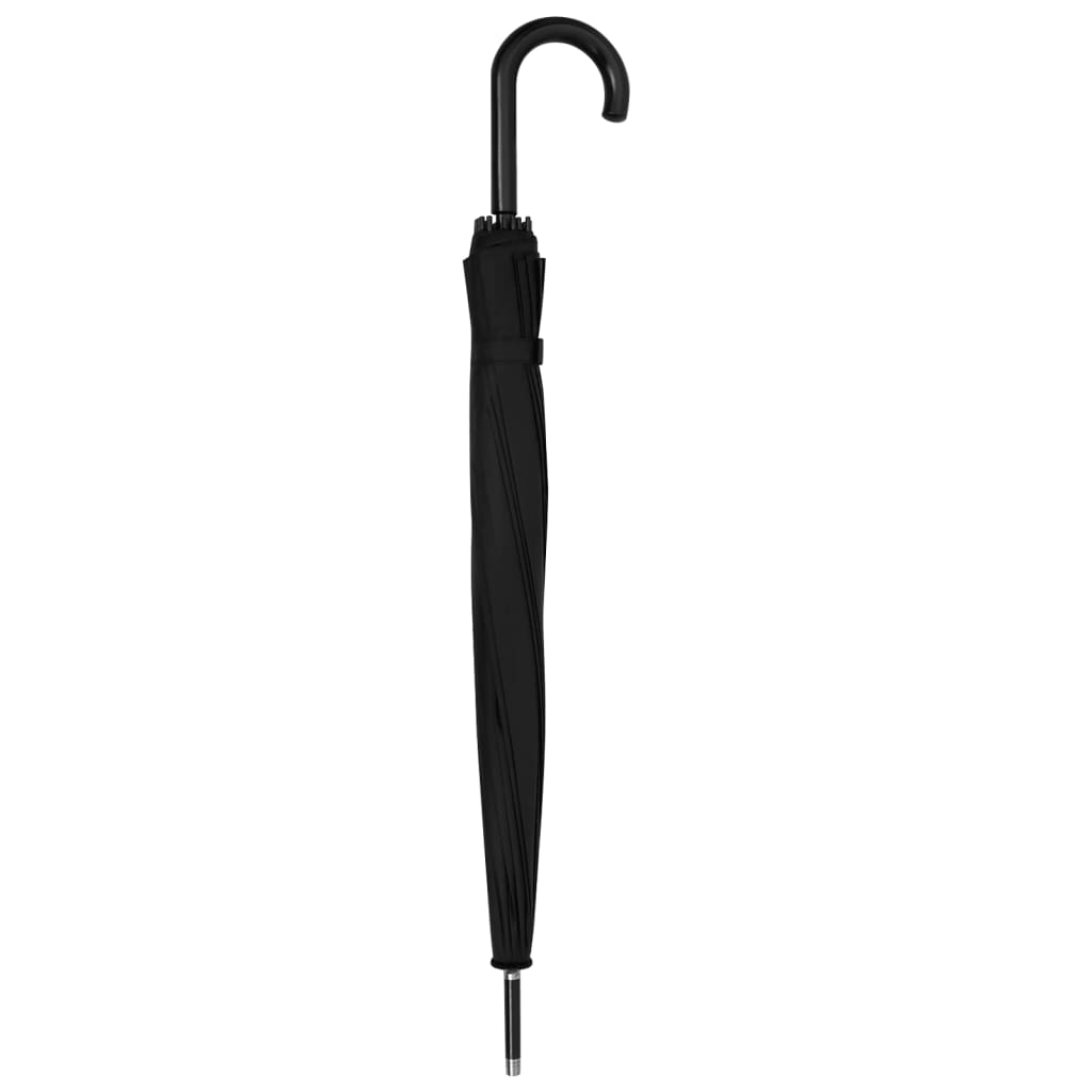 vidaXL Guarda-chuva automático 105 cm preto