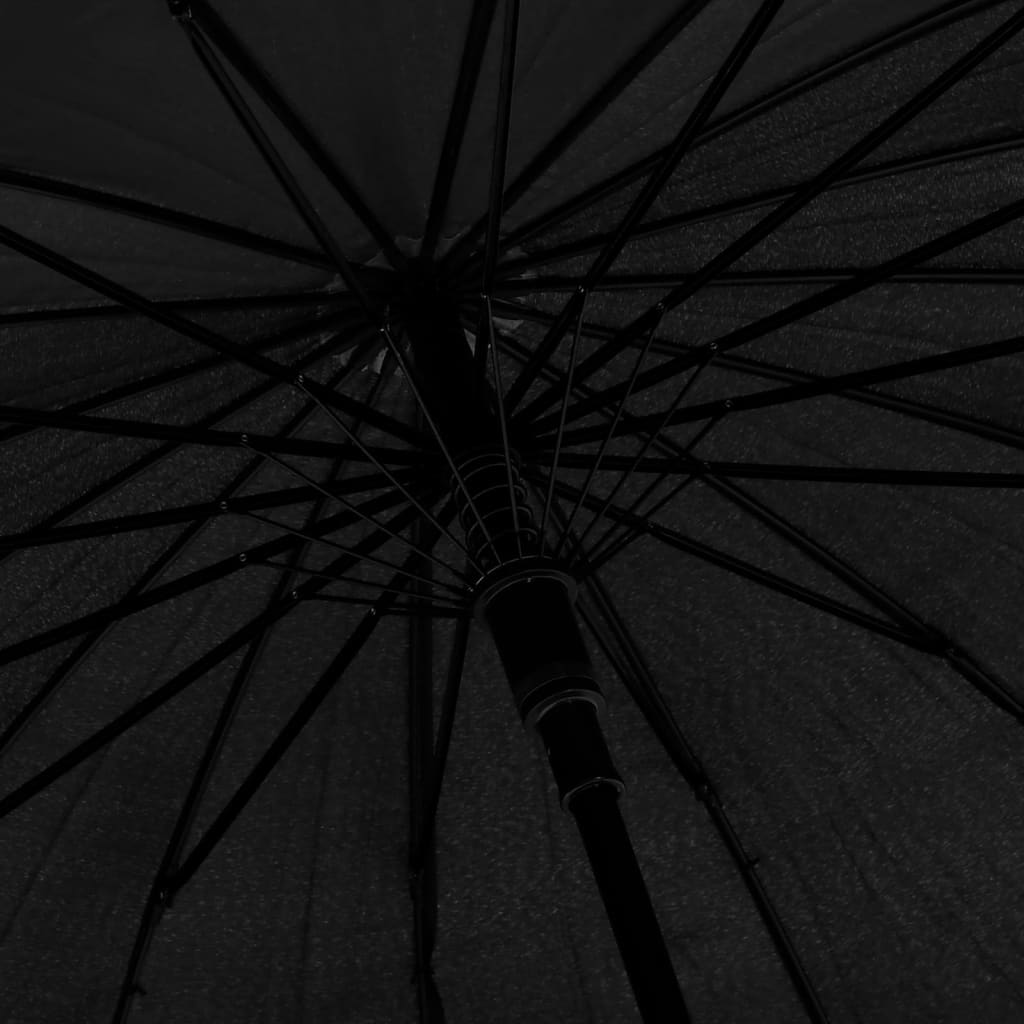 vidaXL Guarda-chuva automático 105 cm preto
