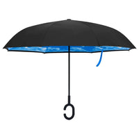 Guarda-chuva c/ pega em forma de C 108 cm