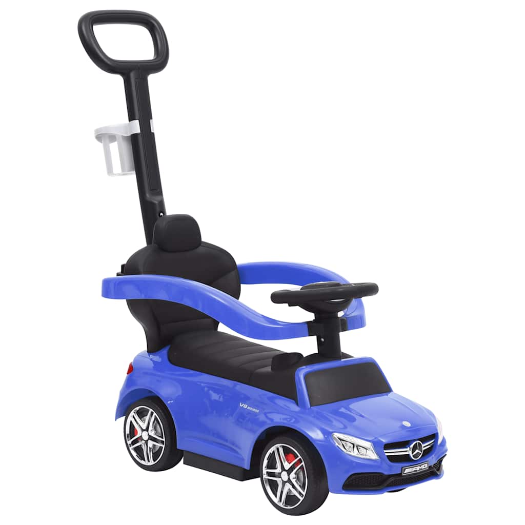 Carro infantil de empurrar Mercedes-Benz C63 azul
