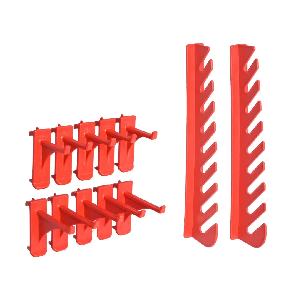39 pcs kit caixas arrumação com painéis parede  e preto