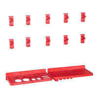 39 pcs kit caixas arrumação com painéis parede  e preto