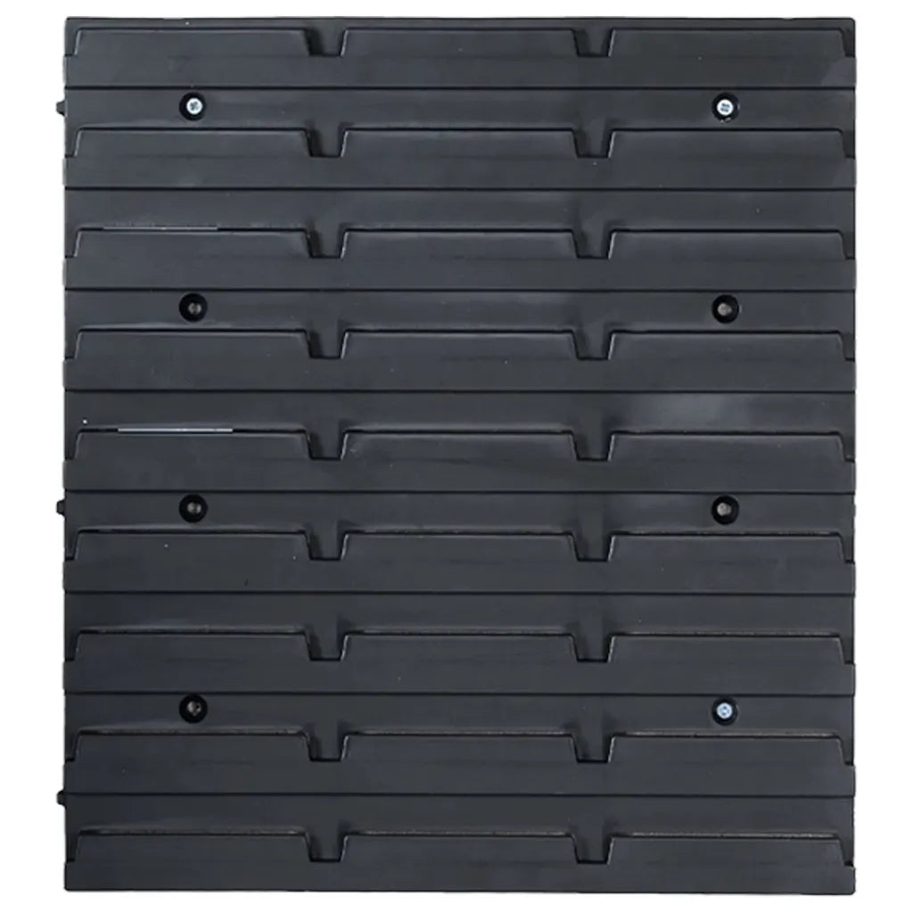71 pcs Kit de arrumação com painéis de parede  e preto