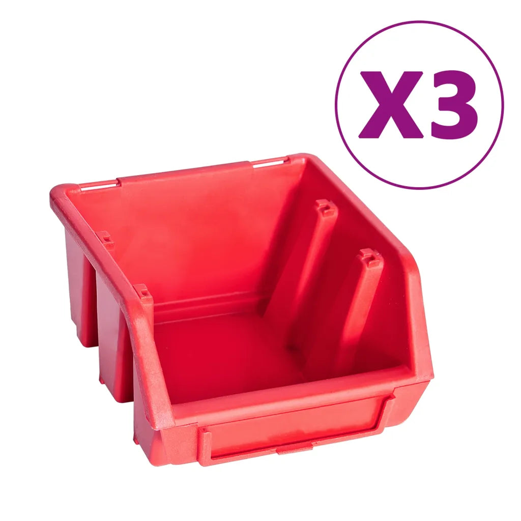 34 pcs kit caixas arrumação c/ painéis parede  e preto