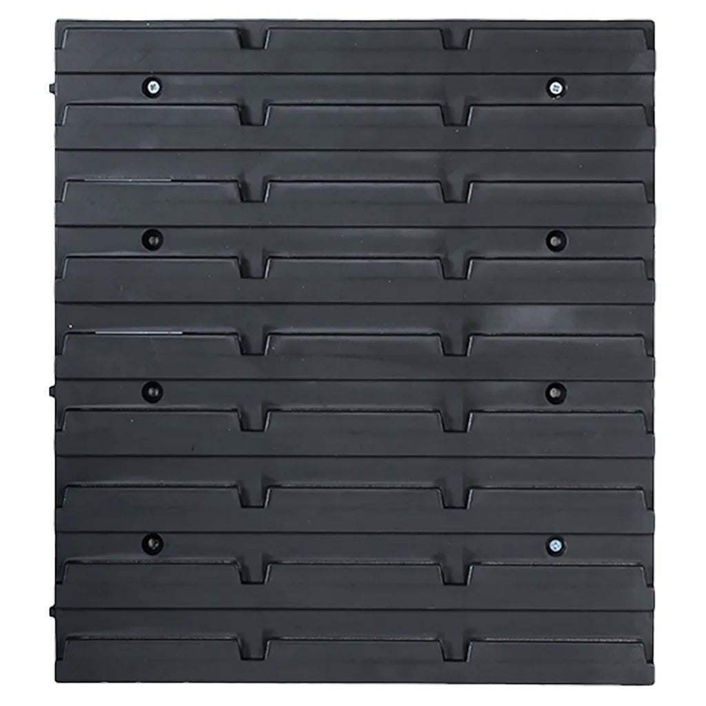 103 pcs kit caixas arrumação c/ painéis parede  e preto