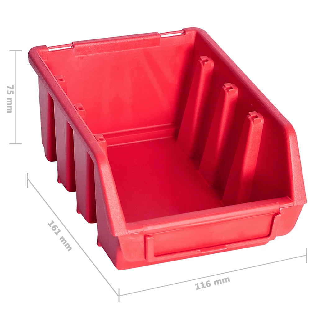 103 pcs kit caixas arrumação c/ painéis parede  e preto