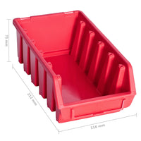 103 pcs kit caixas arrumação c/ painéis parede  e preto