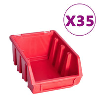 141 pcs kit caixas arrumação c/ painéis parede  e preto