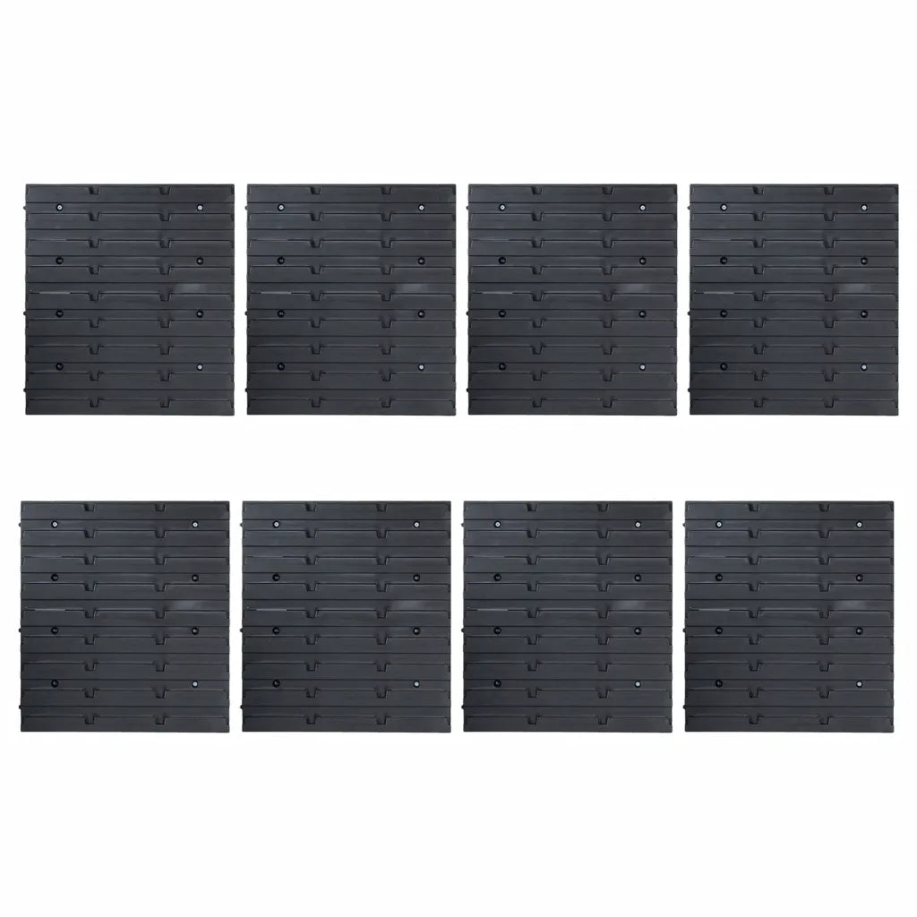 141 pcs kit caixas arrumação c/ painéis parede  e preto