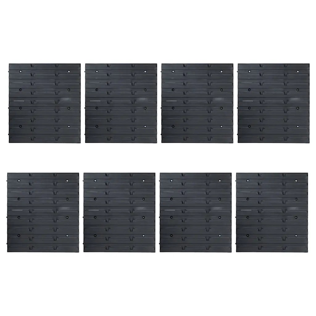 136 pcs kit caixas arrumação c/ painéis parede  e preto