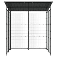 Abrigo para bicicletas 190x190x222 cm aço