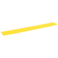 vidaXL Rampa protetora de cabos 4 pcs 98,5 cm amarelo