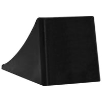 vidaXL Calços para rodas 4 pcs 16x9x9 cm borracha