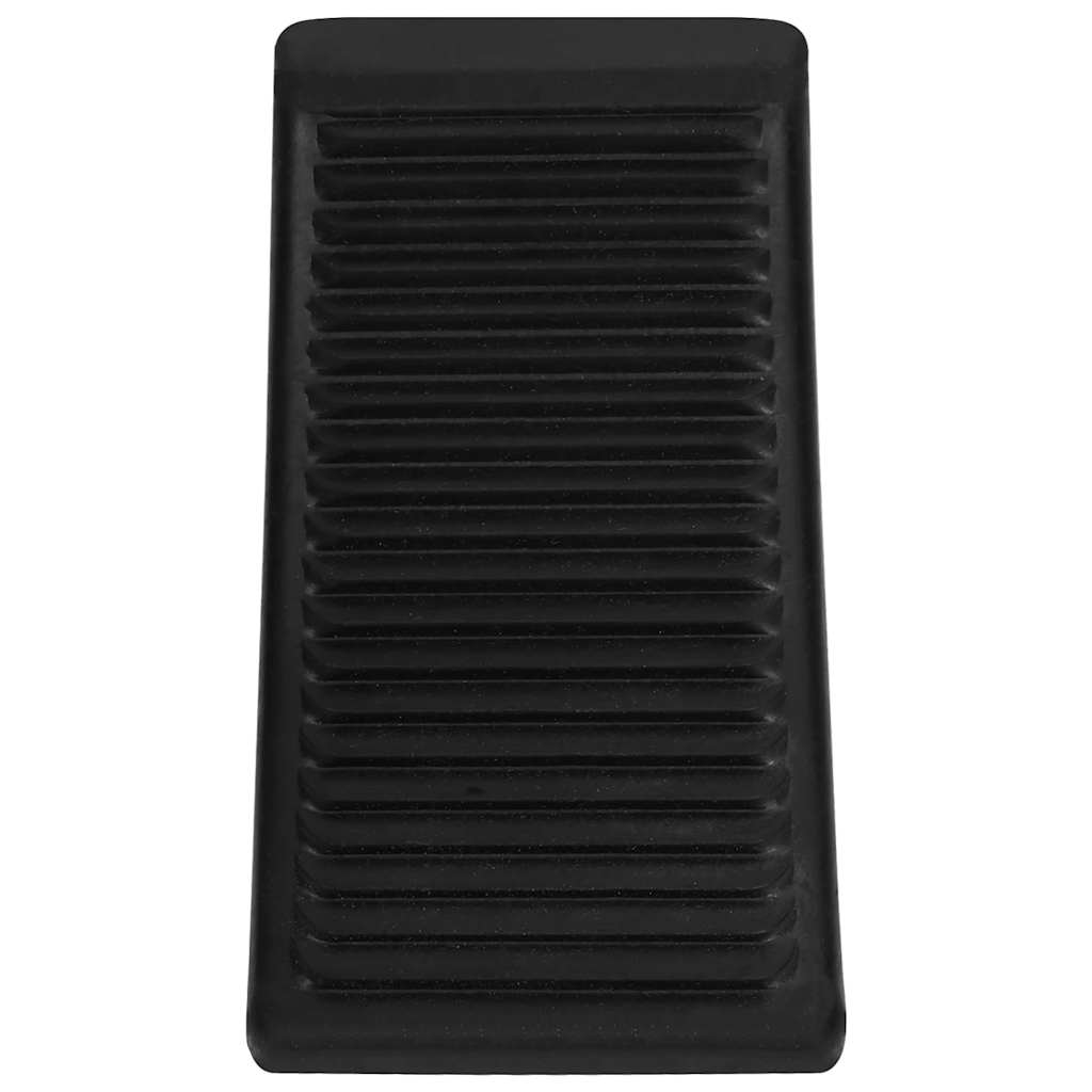vidaXL Calços para rodas 4 pcs 16x9x9 cm borracha
