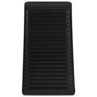 vidaXL Calços para rodas 4 pcs 16x9x9 cm borracha
