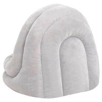 vidaXL Cama para gatos 40x40x35 cm cinzento e cor creme