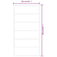 Porta deslizante em vidro ESG e alumínio 102x205 cm