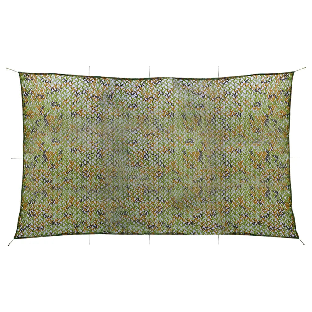 Rede de camuflagem com saco de armazenamento 3x7 m