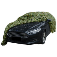Rede de camuflagem com saco de armazenamento 3x7 m