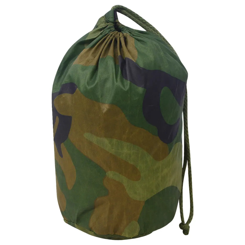 Rede de camuflagem com saco de armazenamento 3x7 m
