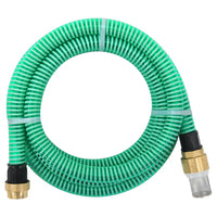 Mangueira de sucção com conectores de latão 1,1"  PVC