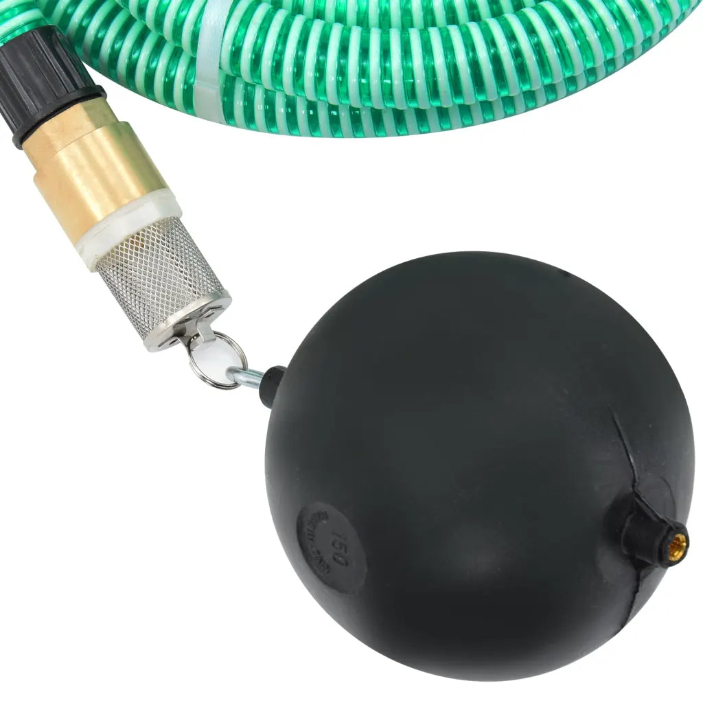 Mangueira de sucção com conectores de latão 1,1"  PVC