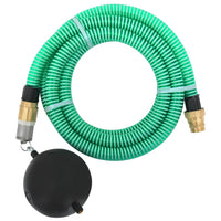 Mangueira de sucção com conectores de latão 1,1"  PVC