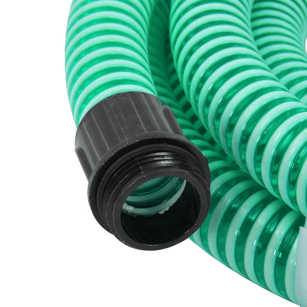 Mangueira de sucção com conectores de latão 1,1"  PVC