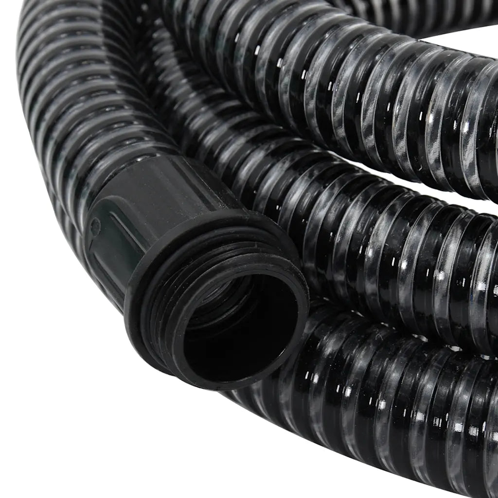 Mangueira de sucção com conectores de latão 1,1"  PVC