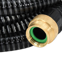 Mangueira de sucção com conectores de latão 1,1"  PVC